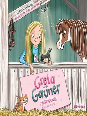 cover image of Greta und Gauner--Zauberponys gibt es doch!